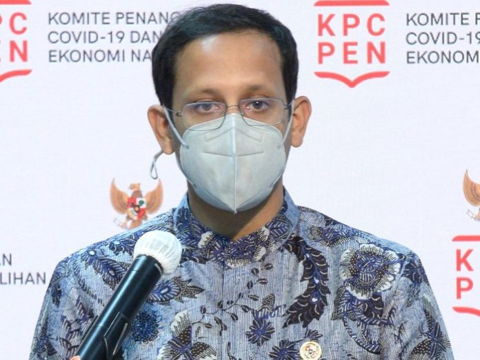 Menteri Pendidikan Kebudayaan Riset dan Teknologi (Mendikbudristek) Nadiem Makarim