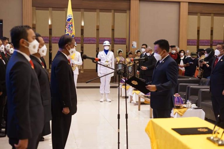 Bupati Bantaeng dan Bupati Bone Saling Puji di Pelantikan Plt Kadisdik Ketua DPK IKAPTK