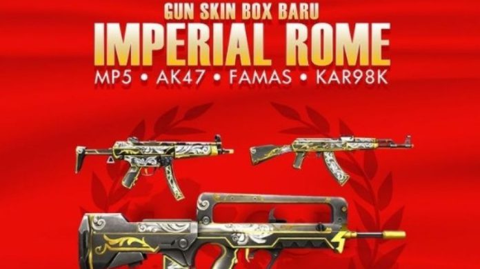 UPDATE! KODE REDEEM FF 22 November 2021, Dapatkan Imperial Rome Weapon Loot Crate