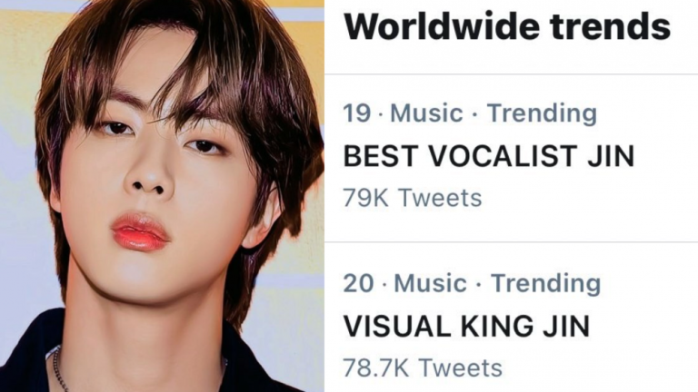 Jin BTS Menjadi Tren di Seluruh Dunia Setelah K-Media Menjulukinya Sebagai “Raja MelOn”