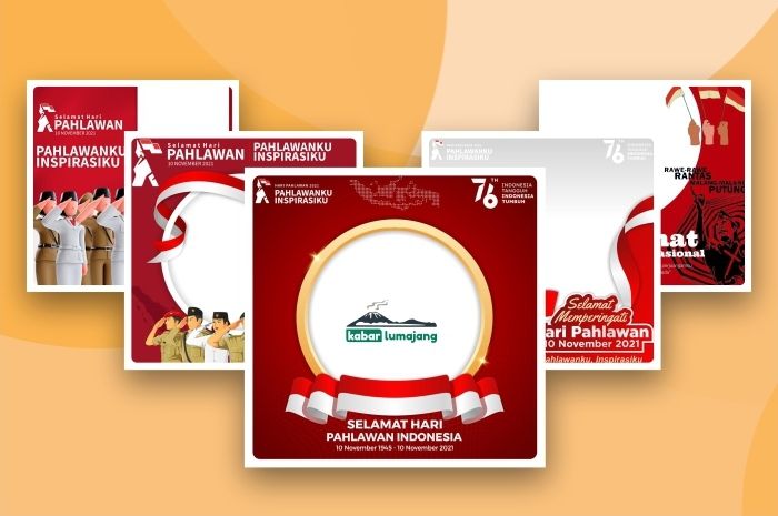 50 Twibbon Hari Pahlawan, Pasang Foto Terbaik di Medsos Kalian!