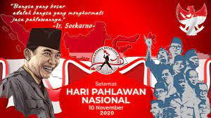 2021 hari pahlawan Logo Hari