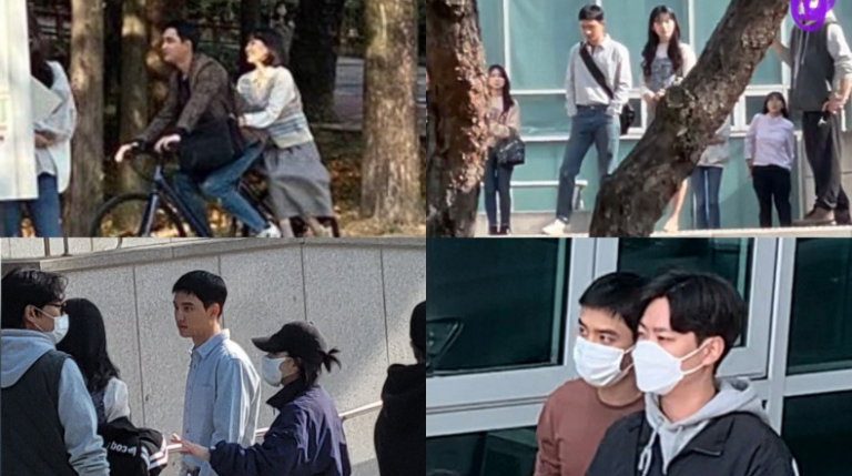 DO ‘EXO’ Tertangkap Kamera Syuting Film Terbarunya Berjudul ‘Secret’