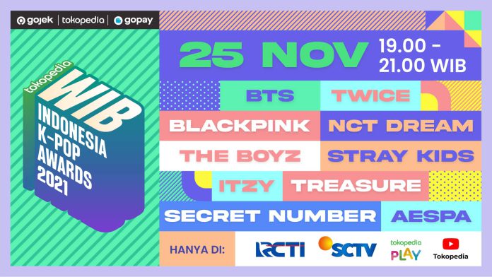 Secret Number, Blackpink , BTS di 'WIB Indonesia K-Pop Award 2021'