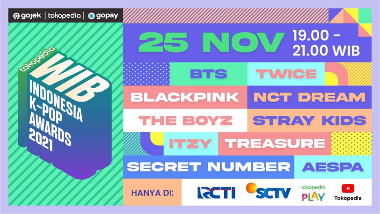 Secret Number, Blackpink, BTS di ‘WIB Indonesia K-Pop Award 2021’
