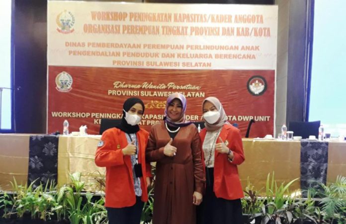 Mahasiswa Magang PKIP FKM Unhas Ikut Kegiatan Workshop Peningkatan Kapasitas Kader Anggota Organisasi Perempuan