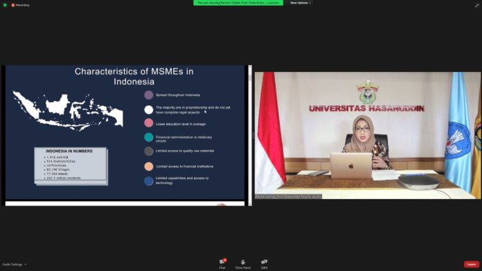 Indonesia Forum 2021: Rektor Unhas Paparkan Peluang dan Tantangan Berinvestasi Pelaku UMKM