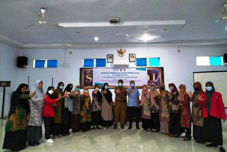FKM Unhas Beri Pelatihan KAP Bagi Kader Posyandu Kabupaten Sinjai