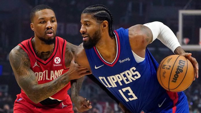 Portland Trail Blazers vs Los Angeles Clippers