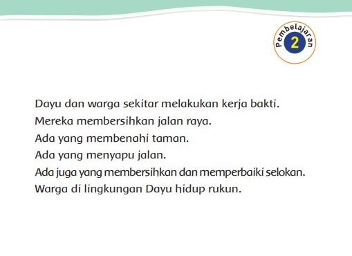 Kunci Jawaban Tema 4 Kelas 2, Subtema 4 Hidup Bersih dan Sehat, Pembelajaran 2 Halaman 166, 167, dan 169