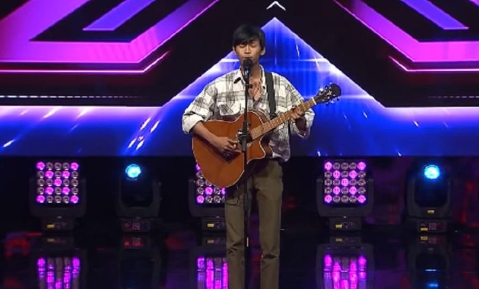 Audisi X Factor, Danar Widianto Bawakan Lagu Ciptaannya 
