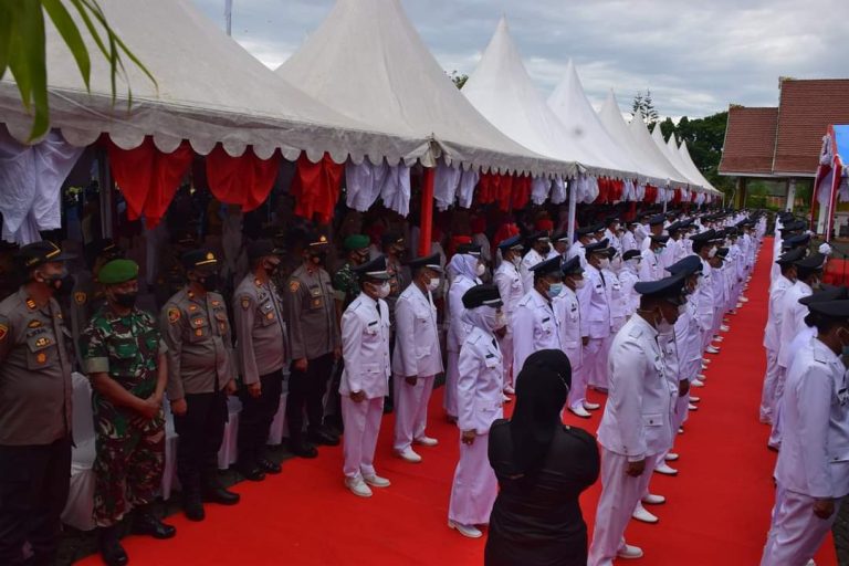 200 Personel Polres Bone Dibalik Lancarnya Pelantikan 177 Kades