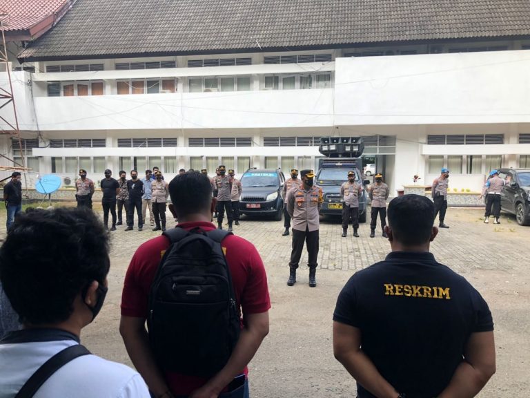 Amankan Sengketa Pilkades, Kapolres Bone Ingatkan Personel Tegas Namun Humanis