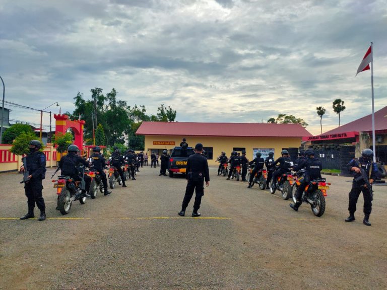 Brimob Bone Gelar Latihan Den 45 Anti Anarki, Ini yang Akan Ditangani