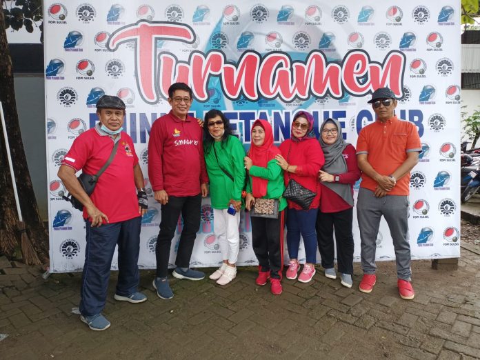 Turnamen Petanque Se Sulawesi Di Akhir Tahun 2021, Dua Tim PSC Melaju ke 16 Besar