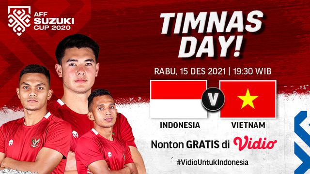 Prediksi dan Head to Head Indonesia Vs Vietnam, Squad Garuda Tidak Takut