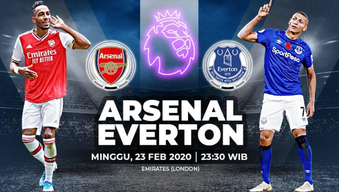 Link Streaming Arsenal Vs Everton Lengkap dengan Prediksi Skor!