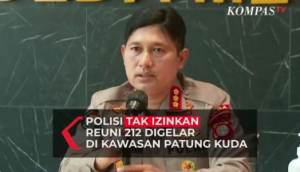 Polda Metro Jaya Tak Beri Izin Gelar Reuni 212 di Kawasan Patung Kuda