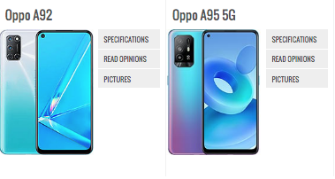 Perbandingan Oppo A92 dan Oppo A95 5G, Simak Disini !