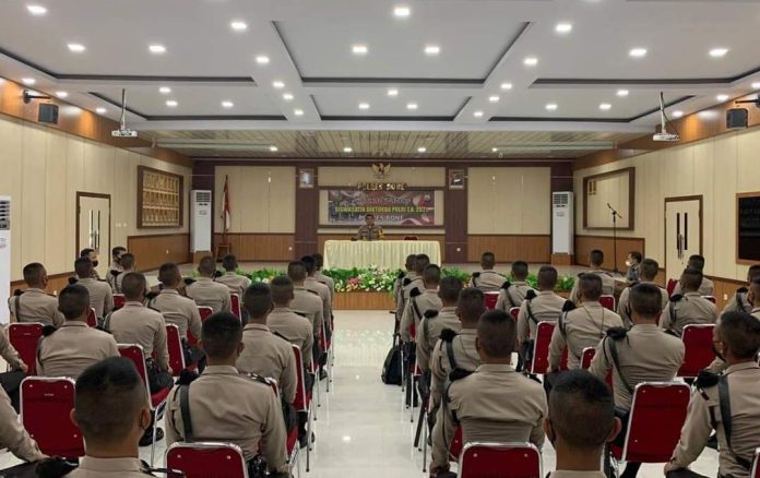 49 Siswa Latihan Kerja di Polres Bone, Kapolres: Jadilah Teladan