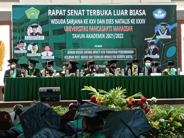 Universitas Pancasakti Makassar Hasilkan 1.260 Sarjana Dalam Tiga Tahun