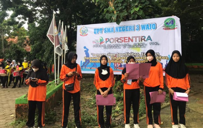 SMA 3 WAJO Gelar Posentira, Kembangkan Potensi Peserta Didik