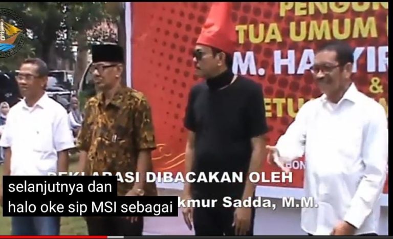 Bacakan Deklarasi Bontonompo, IKAJOSS Kukuhkan Ketua Umum dan Ketua DPW