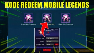 KODE REDEEM ML Sabtu 19 Maret 2022, Raih SkinGame dan Fragmen