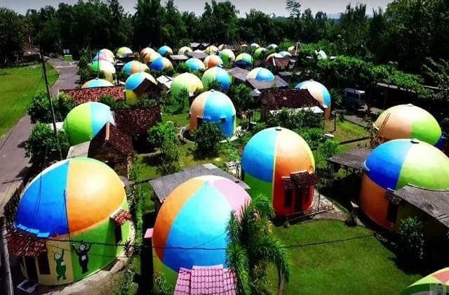 Desa Wisata Rumah Domes – Teletubbies – Yogyakarta
