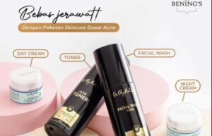 Urutan dan Cara Pemakaian Benings Skincare by dr.Oky Pratama