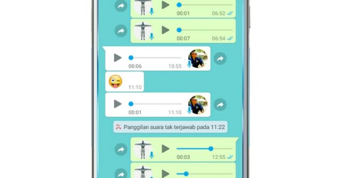 Pesan Suara Whatsapp Kini Dapat di Putar di Mana Pun