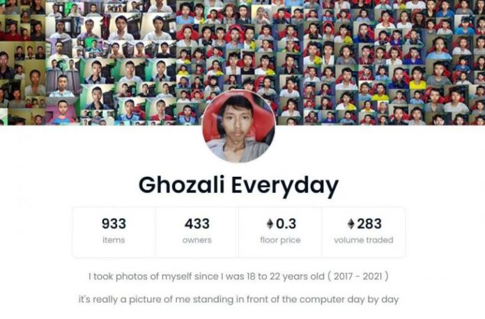 Viral, Pemuda Indonesia Ghozali Everyday Jual Foto Selfie NFT hingga 11 Miliar