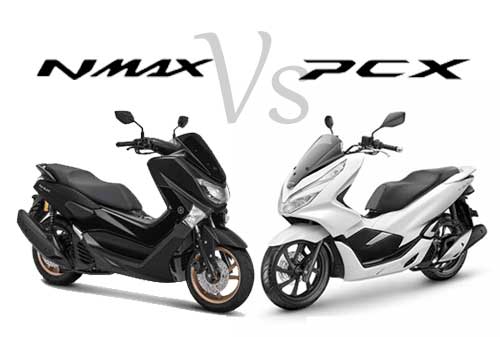 Perbandingan NMAX 2022 Vs Honda PCX, Ini Spesifikasinya!