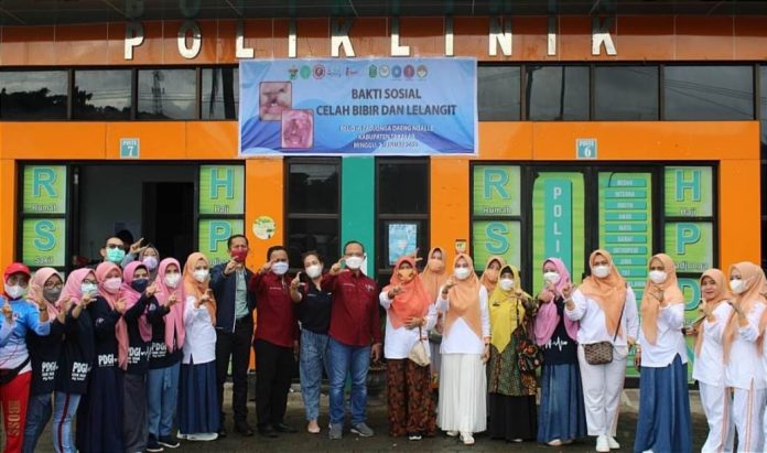 FKG Unhas kolaborasi Pemkab Takalar Gelar Baksos Operasi Bibir Sumbing Gratis