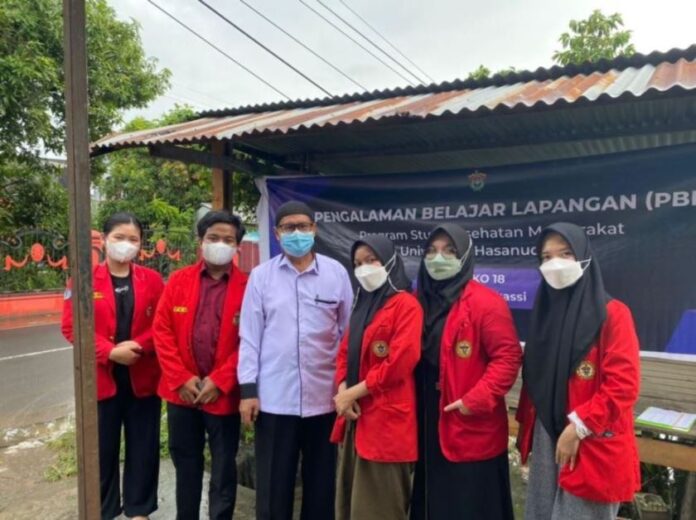 Satgas FKM Unhas Kunjungi Mahasiswa PBL II, Begini Pesannya