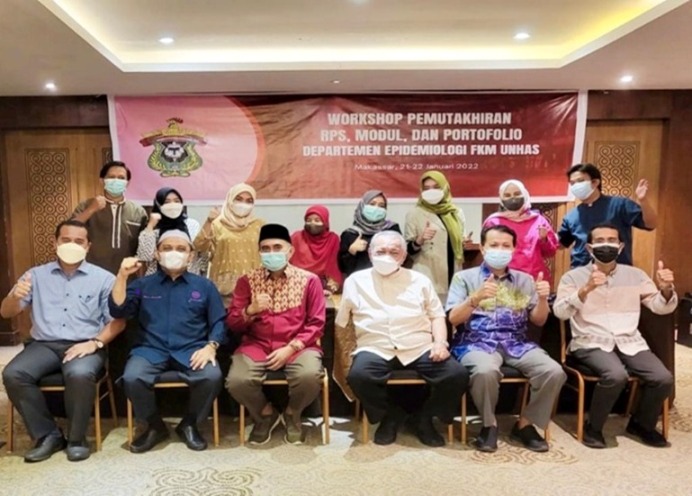 Departemen Epidemiologi FKM Unhas Gelar Workshop Pemutakhiran RPS, Modul, dan Portofolio Mata Kuliah