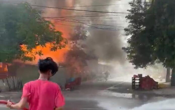 Kebakaran di Kabupaten Bulukumba, Hanguskan Rumah Warga