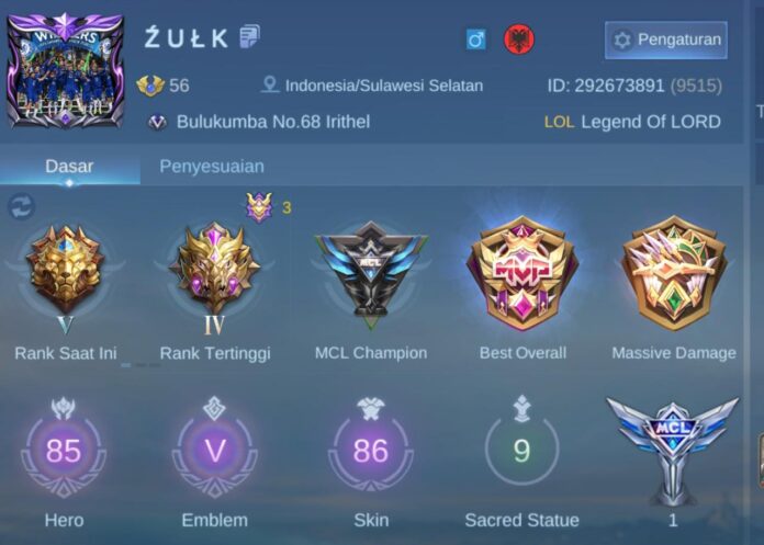 KODE REDEEM ML 30 Januari 2022, Klaim New Skin, Hero dan Fragmen