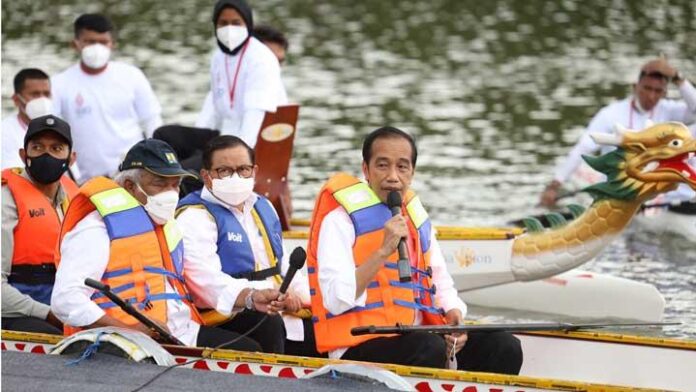 Menelan Anggaran Rp 1,44 Triliun, Bendungan Bintang Bano Diresmikan Presiden Joko Widodo