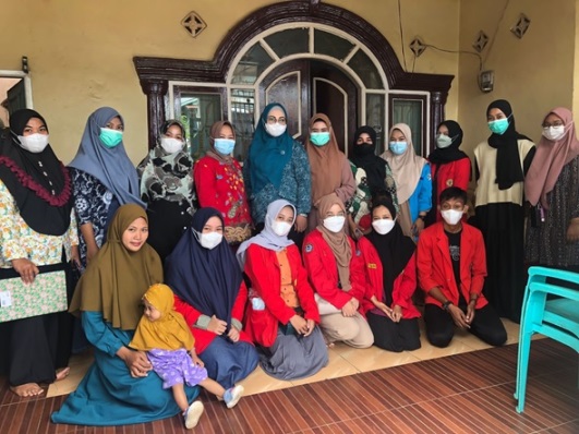 Pertama Kali Dilakukan Penyuluhan Imunisasi, Dusun Saro’ Jadi Sasaran Mahasiswa PBL II FKM Unhas