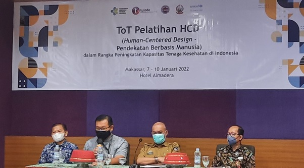 CIHCS FKM Unhas Kerja Sama dengan Dinkes Provinsi Sulsel dan Unicef Gelar ToT Pelatihan HCD