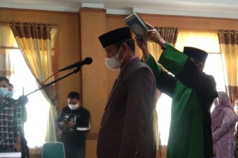 Bupati Mamasa, Ramlan Badawi Lantik Sekda Baru