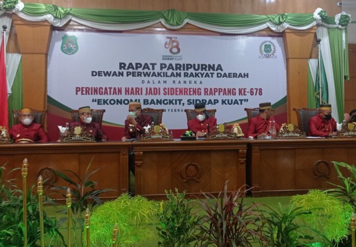 Peringatan Hari Jadi Sindereng Rappang Ke-678 di Kantor DPRD Sidrap