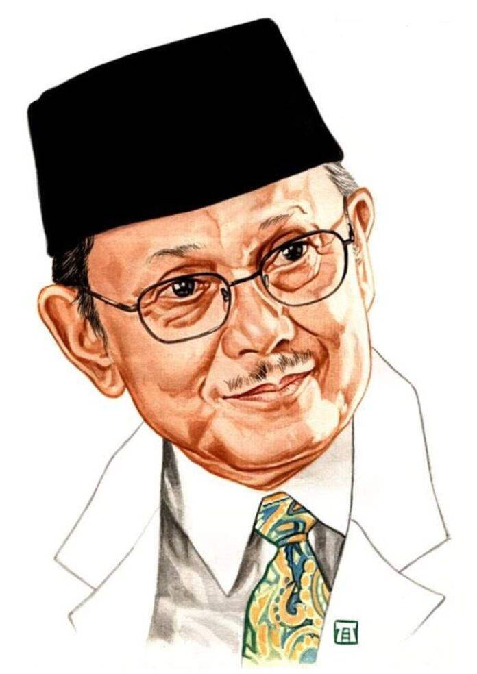 BJ Habibie, Bapak Demokrasi Indonesia