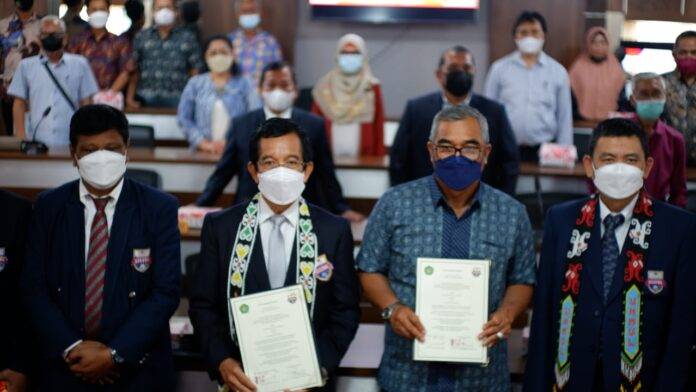 Unibos Teken MoU dengan Unmul Tingkatkan Program MBKM