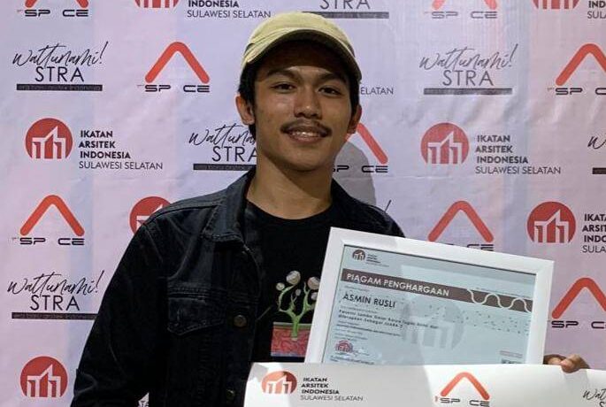 Alumni Mahasiswa Unifa Sabet Juara Lomba Karya Tugas Akhir Arsitektur Se-Makassar