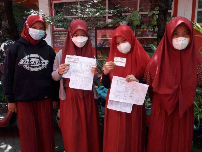 SD Negeri Borong Makassar Gelar Vaksinasi Kedua