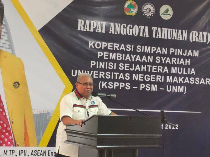 Gelar Rapat Anggota Tahunan (RAT) WR II Harap KSPPS PSM Hadirkan Konsep Keamanan dan Kenyamanan