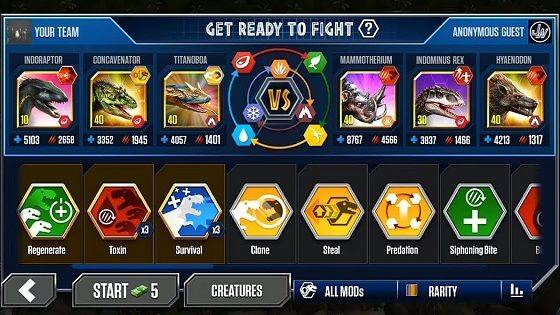 Download Jurassic World MOD APK terbaru