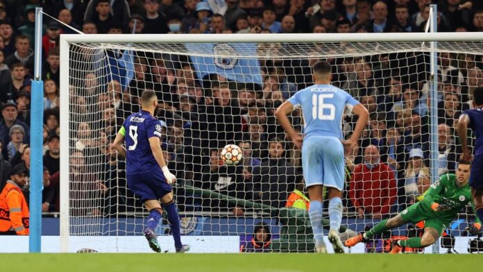 Keren Gol Ketiga Benzema, Penalti Panenka Buktikan Mental Baja